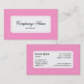 Center Label v5 - Roze (Voorkant / Achterkant)