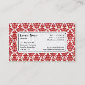 Center Label v5 - Ruby Damask (Achterkant)
