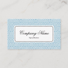 Center Label v5 - Wavy - Wit op Bleek blauw 9dc6d8