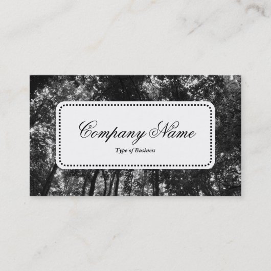 Center Label v5 - Woodland Canopy 01 BW (Voorkant)