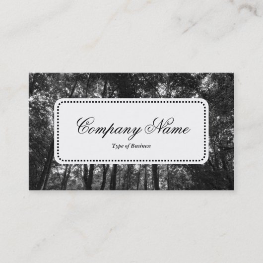 Center Label v5 - Woodland Canopy 02 BW (Voorkant)