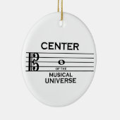 Center of the Musical Universe Alto Clef Ornament (Rechts)