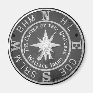 Center of the Universe in Wallace Idaho Magneet