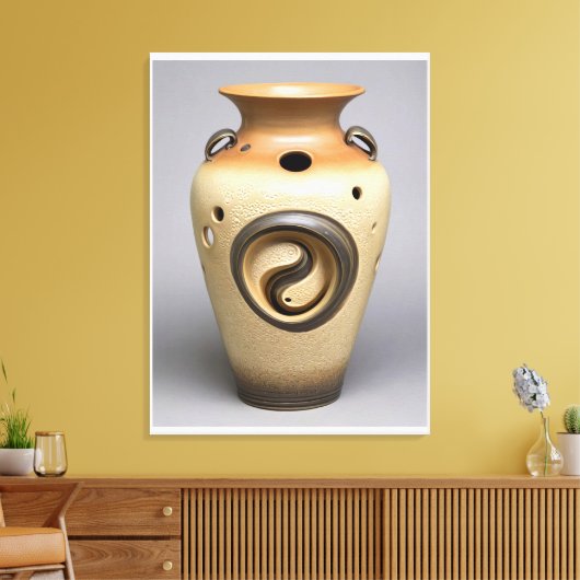 Center Panel C Canvas Afdruk (Insitu (Woonkamer))