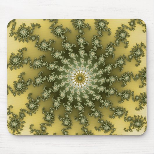Center Point - Fractal Mousepad Muismat (Voorkant)