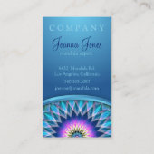 Center Point Mandala Visitekaartje (Achterkant)