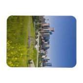 Center St Bridge en Downtown Calgary, Alberta, 2 Magneet (Horizontaal)