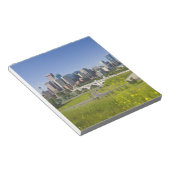 Center St Bridge en Downtown Calgary, Alberta, 2 Notitieblok (Schuin)