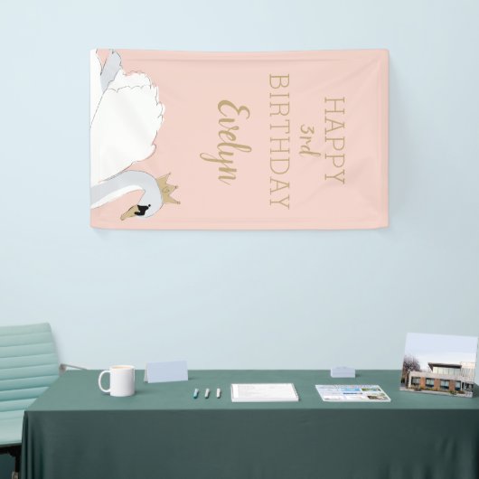 Center Stage Birthday Party Poster Spandoek (Beurs)