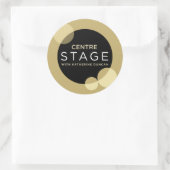Center Stage Ronde Sticker (Tas)
