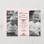 Center Stage Uitnodiging Briefkaart (Voorkant / Achterkant)