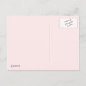 Center Stage Uitnodiging Briefkaart (Achterkant)