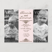 Center Stage Uitnodiging Briefkaart (Voorkant)