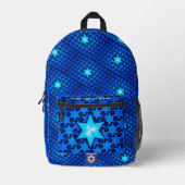 Center Star Bedrukte Rugzak (Voorkant)