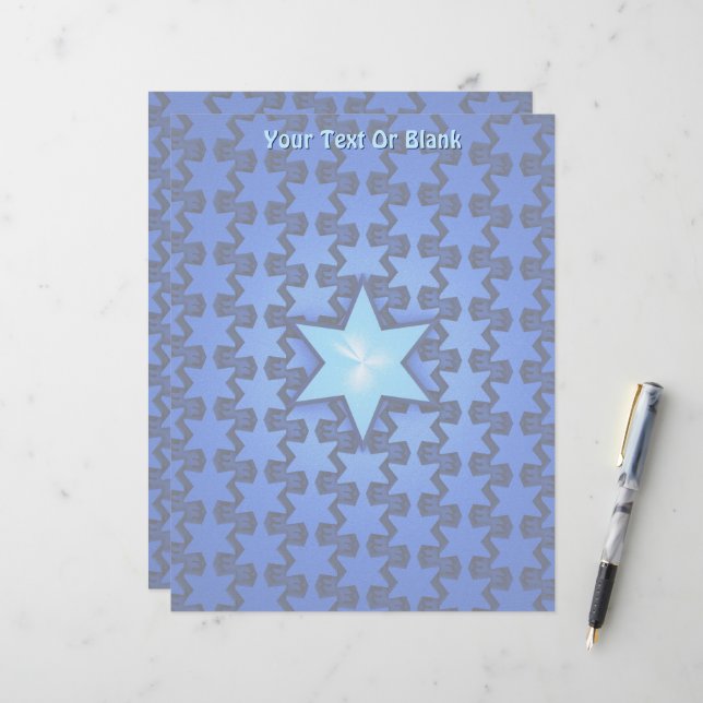 Center Star Briefhoofd (Voorkant / Achterkant in situ)