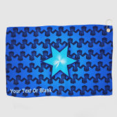 Center Star Golfhanddoek (Horizontaal)