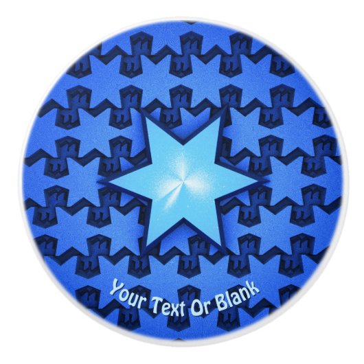 Center Star Keramische Knop (Voorkant)