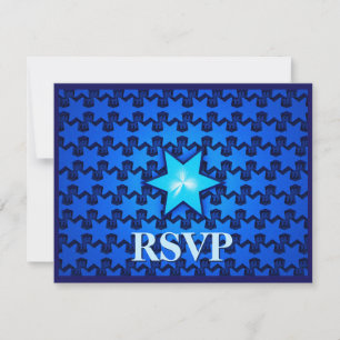 Center Star RSVP Kaartje