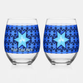 Center Star Wijnglas Zonder Voet (Achterkant)