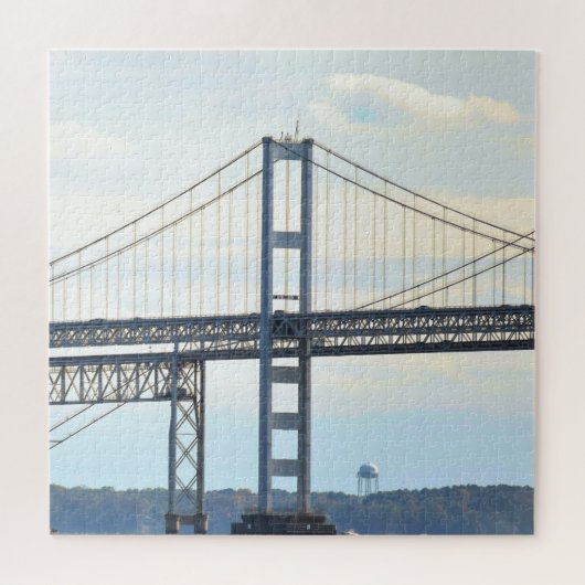 Center Tower Maryland Bay Bridge Jigzaag Puzzle Legpuzzel (Horizontaal)