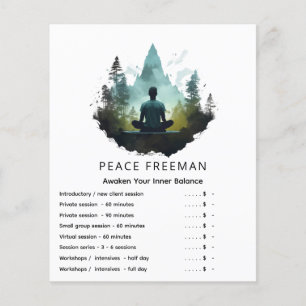 Center Within   Bosmeditatie Flyer