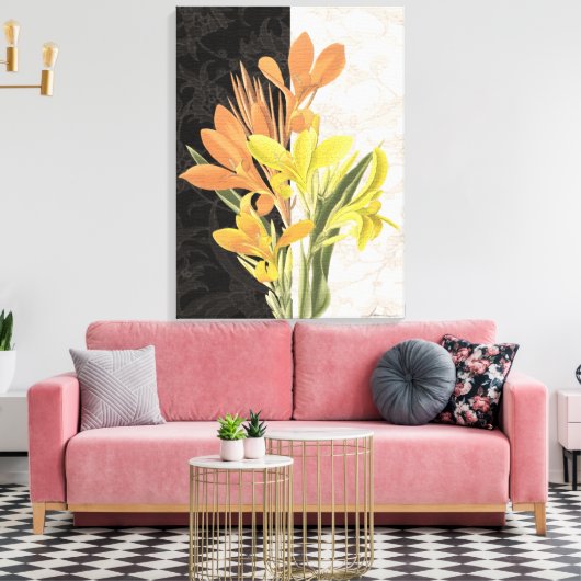 Centerpart I Canvas Afdruk (Insitu (Woonkamer))