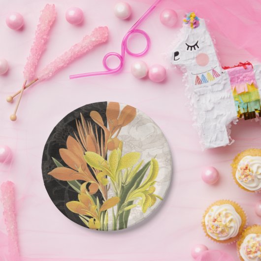 Centerpart I Papieren Bordje (Feest)