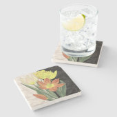 Centerpart II Stenen Onderzetter (Zijkant)