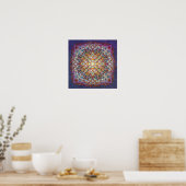 Centerpeace, het licht binnen het Poster van Manda (Keuken)