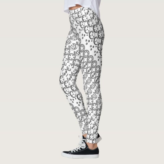 Centesimal 10 Digit Pi door Kenneth Yoncich Leggings (Links)
