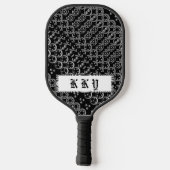 Centesimal 10 Digit Pi door Kenneth Yoncich Pickleball Paddle (Achterkant)
