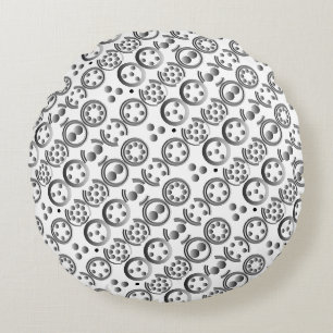 Centesimal 10 Digit Pi door Kenneth Yoncich Rond Kussen