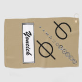 Centesimal 12-cijferige Fibonacci-sequentie van K  Golfhanddoek (Horizontaal)