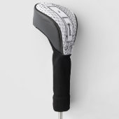 Centesimal 12-cijferige Fibonacci-sequentie van K Golfheadcover (Schuin)