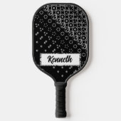 Centesimal 12-cijferige Fibonacci-sequentie van K  Pickleball Paddle (Voorkant)