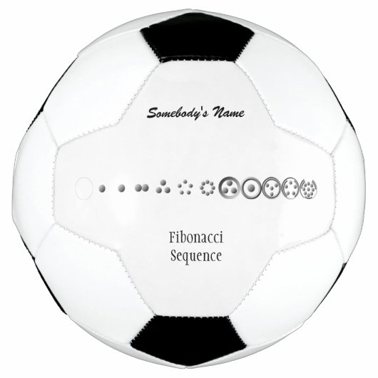 Centesimal 12-cijferige Fibonacci-sequentie van K Voetbal (Voorkant)