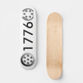 Centesimal 1776, ingediend door Kenneth Yoncich Skateboard (Voorkant)