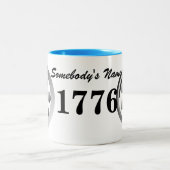 Centesimal 1776, ingediend door Kenneth Yoncich Tweekleurige Koffiemok (Center)