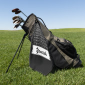 Centesimal Number Chart S-L door Kenneth Yoncich Golfhanddoek (Groen)