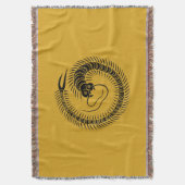 Centipede cirkel deken (Voorkant Verticaal)