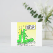 Centipede Dancing Funny T - shirts, Gifts & Collec Briefkaart (Staand voorkant)