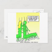 Centipede Dancing Funny T - shirts, Gifts & Collec Briefkaart (Voorkant / Achterkant)