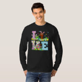 Centipede Easter Egg Hunt Funny Love Centipede Eas T-shirt (Voorkant volledig)