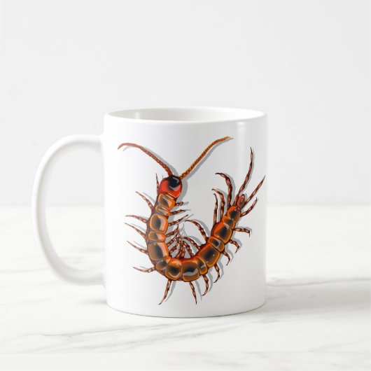 Centipede  koffiemok (Links)