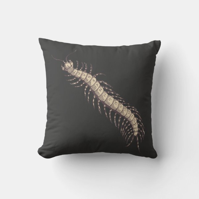 Centipede Pillow Kussen (Voorkant)