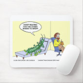 Centipede Psychiatry Funny Kaarten Mokken & Gifts Muismat (Met muis)