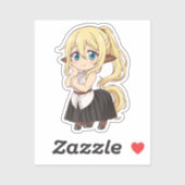 Centorea Shianus Chibi Monster Girl Sticker (Vel)