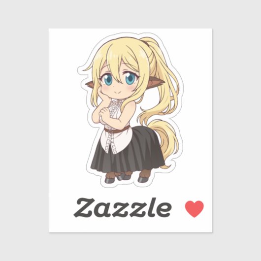 Centorea Shianus Chibi Monster Girl Sticker (Vel)