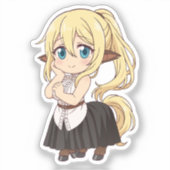 Centorea Shianus Chibi Monster Meisje Sticker (Voorkant)