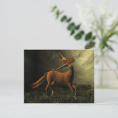 Centra in het Storm Briefkaart (Staand voorkant)